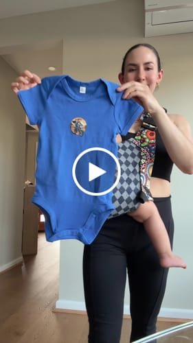 Customer video review of Baby bodysuit