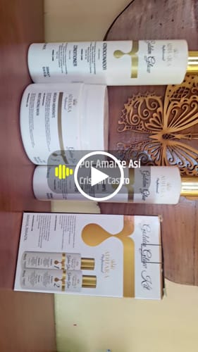 Customer video review of Máscara Hidratante Golden Glow 500 g