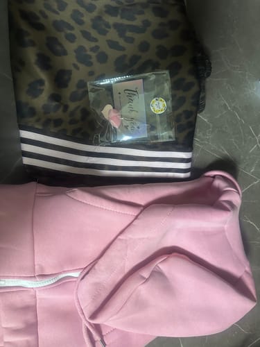 Customer photo review of Pantalone tuta Adileo rosa - PRE - ORDINABILE
