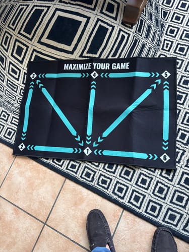Customer photo review of TactikPad - Tapis d'entrainement de Football