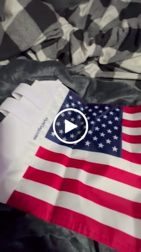 Customer video review of American Flag