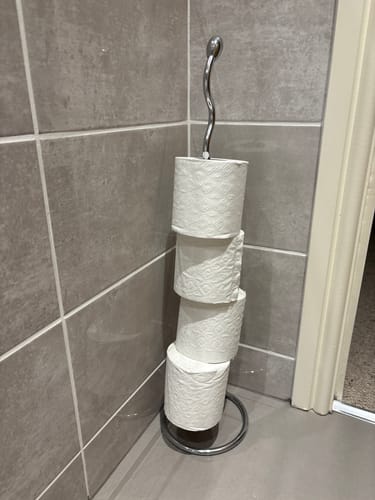 Customer photo review of UK-Made Recycled Toilet Paper – Seriously Sustainable & Plastic-Free