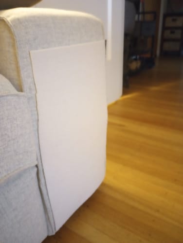 Customer photo review of Multifunctional Cat Scratching Carpet