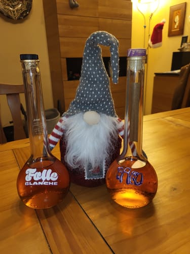 Customer photo review of "La Folle Blanche" - Pièce Unique Millésime 2012 - Édition Limitée 711 Bouteilles