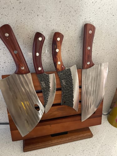 Customer photo review of TOROMAG - Magnetic Knifeblock
