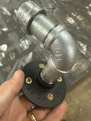Customer photo review of Flange 4-hole