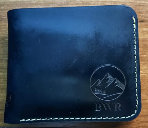 Customer photo review of Big Bend Bifold Wallet