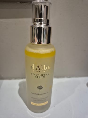 Customer photo review of d'Alba - Sérum en spray à la truffe blanche - 50/100ml