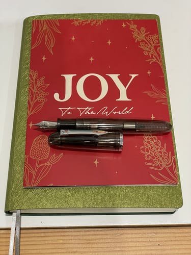 Customer photo review of XV Nusa Fountain Pen - Smoke