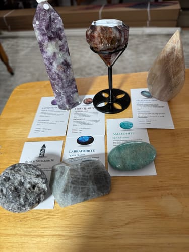 Customer photo review of Imperfect Crystal Mystery Box