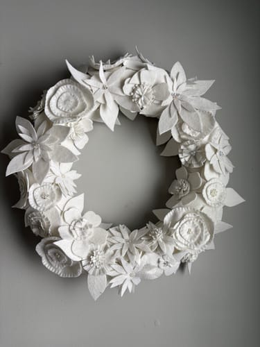 Customer photo review of 100% Wool Craft Felt By Yard