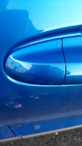 Customer photo review of Standard Door Handle Lock Cover Mk8/8.5 Fiesta / Mk2/2.5 Puma