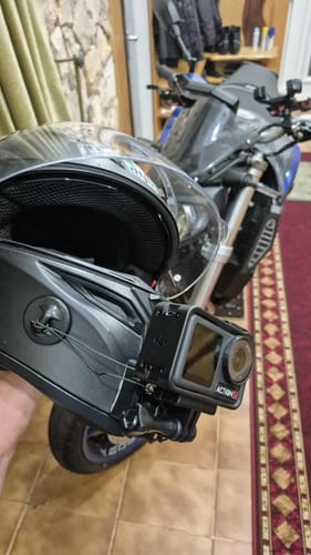 Customer photo review of AGV K3/K5 S/SV Camera Mount