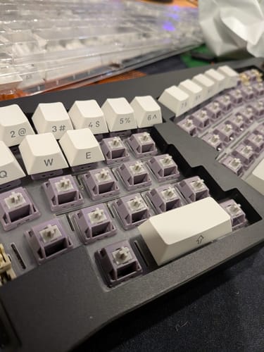 Customer photo review of HMX VALERIAN LIGHT TACTILE SWITCH FACTORY LUBED (10PCS)