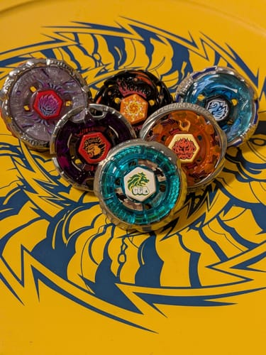 Customer photo review of Takara Tomy Rock Leone Beyblade Metal Fusion BB-30 145WB