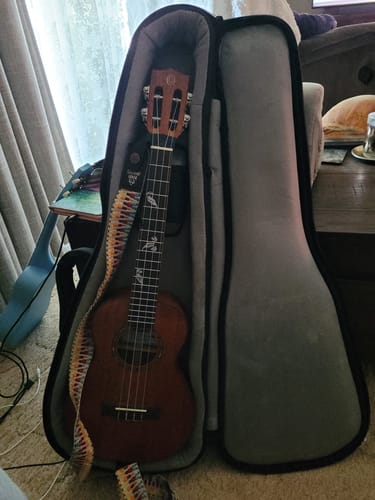 Customer photo review of TSUB-T Tenor Ukulele Kala Transit Bag Gigbag Tansit case