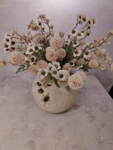 Mieke W. review of Wax Arrangement - Crème image 1 out of 1