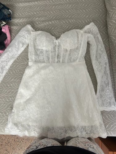 Customer photo review of Scarlett Mini Dress