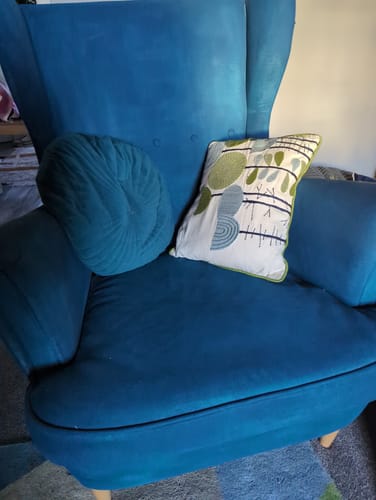 Customer photo review of Fabric Paint -- Blue