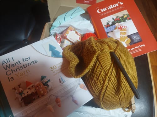 Customer photo review of Curate Crochet Box - Monthly Subscription