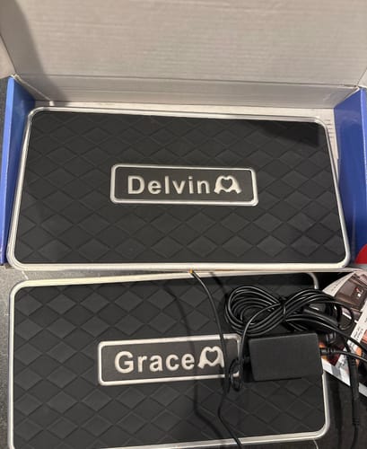 Customer photo review of GlowMatz™ Custom RGB LED Car Mats