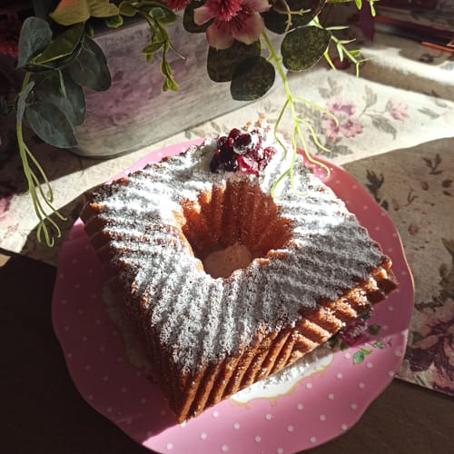 Customer photo review of Set Tortiere Stampi Cucinosano® – Piramide + Ciambella