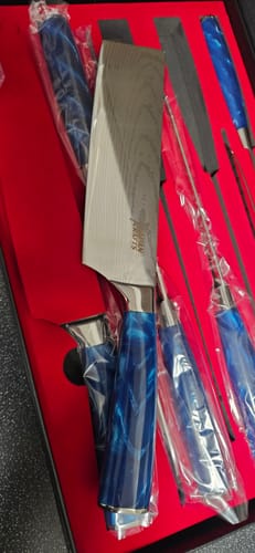 Customer photo review of AOKI COLLECTION - Japanese Kitchen Knives