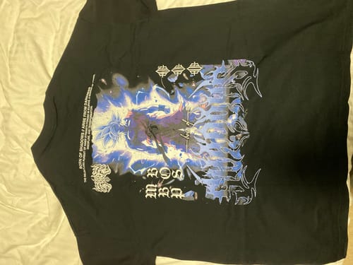 Customer photo review of Dragon Ball 'Goku Ultra Instinct' T-Shirt