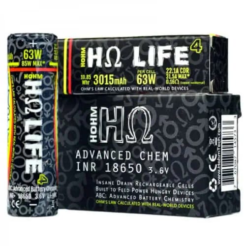 Customer photo review of Hohm Tech Life V4 18650 3015mAh 22.1A Battery