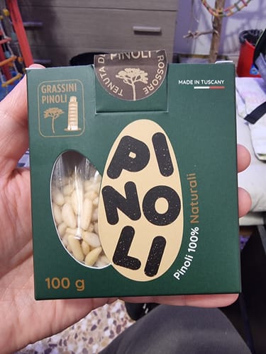 Customer photo review of Pinoli Prima Scelta Pisani della Tenuta di San Rossore - 100g