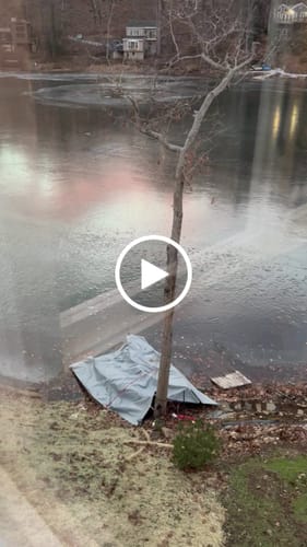 Customer video review of Heavy Duty Gray Vinyl Tarps - 18 oz