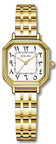 Customer photo review of LA PRÉCIEUSE MONTRE DORÉ AVEC CHIFFRES ARABES