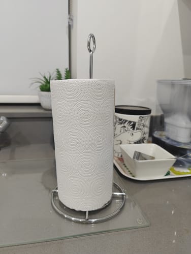 Customer photo review of Seriously Strong Recycled Kitchen Roll – UK-Made & Plastic-Free