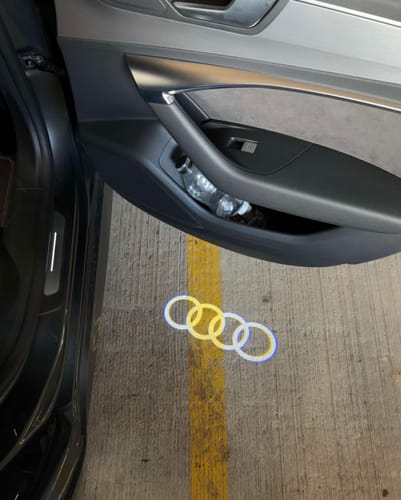 Customer photo review of AUDI DOOR LIGHTS