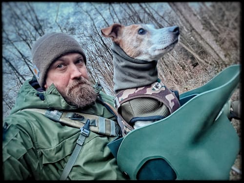 Customer photo review of Kvisp Dog Bike Carrier