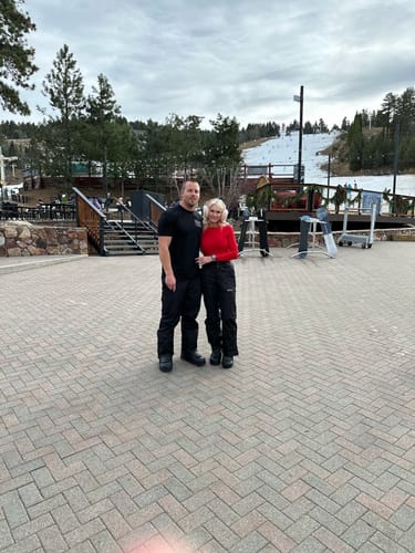Customer photo review of Workman Tee