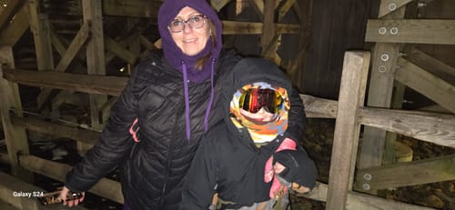 Customer photo review of Fleece Hood