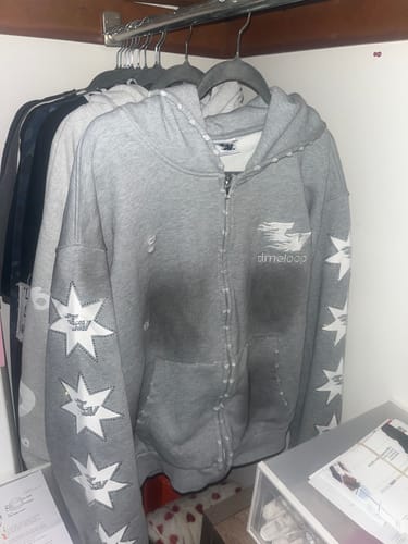 Customer photo review of RHINESTONE STAR ZIPUP