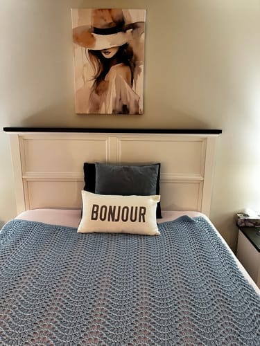 Customer photo review of SECRET SOPHISTICATION CANVAS