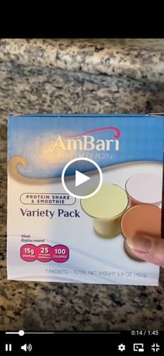 Customer video review of 15g Protein SHAKES Variety Pack