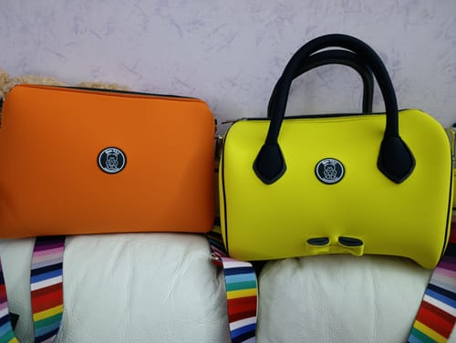 Customer photo review of SET Bauletto e Pochette grande