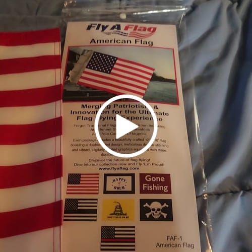 Customer video review of American Flag