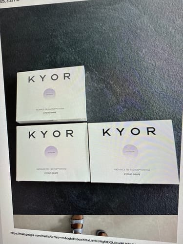 Customer photo review of OUTGLOW - Radiance Tri-Factor™ Jelly