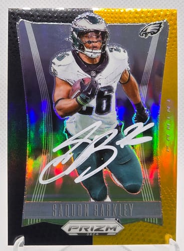 Customer photo review of Saquon Barkley Autograph Signing