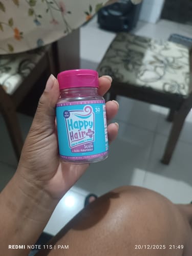 Customer photo review of Happy Hair 3 Potes Black Friday