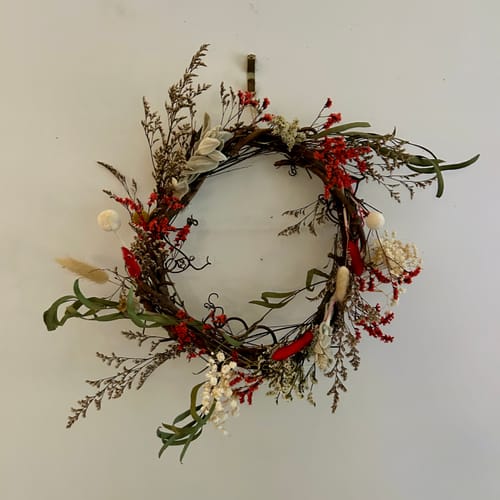 Customer photo review of CHRISTMAS: Scarlet Spice Posy