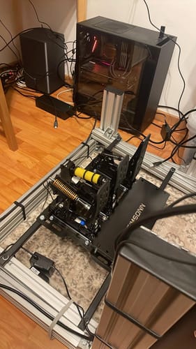 Customer photo review of Simsonn Plus X Racing Simulation Pedal with Haptic Reactor Optional