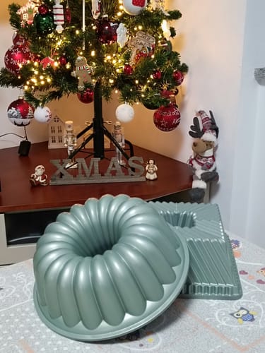Customer photo review of Set Tortiere Stampi Cucinosano® – Piramide + Ciambella