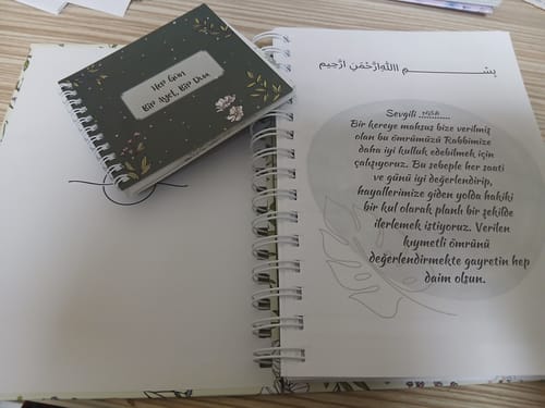 Customer photo review of İbadet Rehberi İslami Planlayıcı