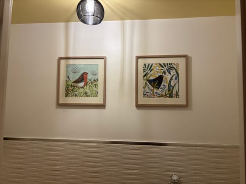 Customer photo review of Winter Robin By Linda Hoskin